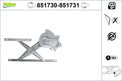 Стеклоподъемник VALEO 851730