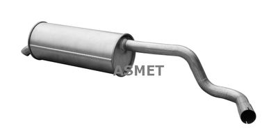 Глушитель выхлопных газов конечный ASMET 21.037