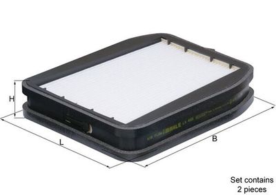 Фильтр, воздух во внутренном пространстве MAHLE LA 455/S