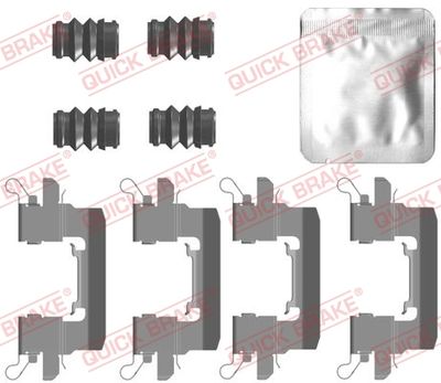 Комплектующие, колодки дискового тормоза QUICK BRAKE 109-0087