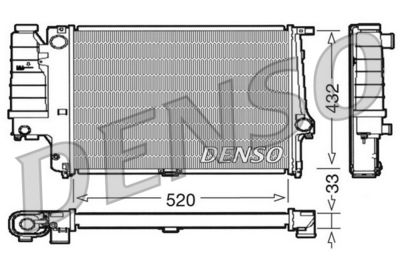 Radiators, Motora dzesēšanas sistēma DENSO DRM05063