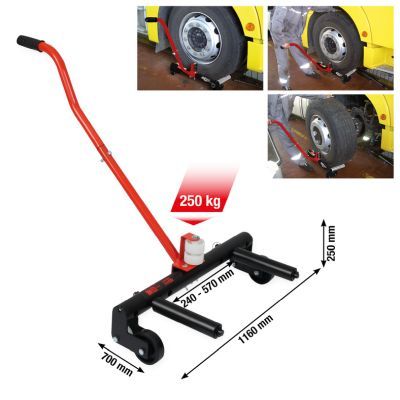 Riteņa pacēlājs KS TOOLS 160.0255