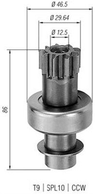 Zobrats, Starteris MAGNETI MARELLI 940113020093