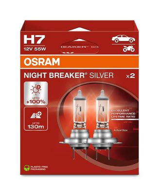 Kvēlspuldze, Tālās gaismas lukturis ams-OSRAM 64210NBS-2HB