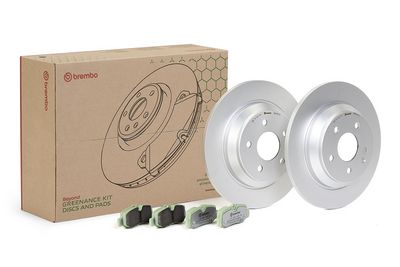 Bremžu komplekts, Disku bremzes BREMBO KT 10 032