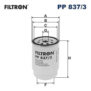 Топливный фильтр FILTRON PP 837/3