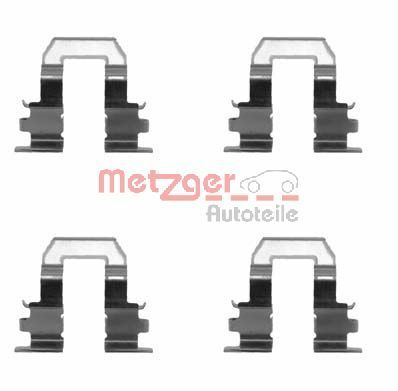 Piederumu komplekts, Disku bremžu uzlikas METZGER 109-1255