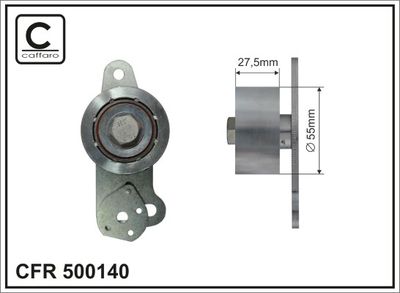 Siksnas spriegotājs, Zobsiksna CAFFARO 500140