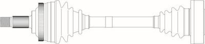 Приводной вал GENERAL RICAMBI AR3061