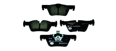 Bremžu uzliku kompl., Disku bremzes HELLA 8DB 355 019-971