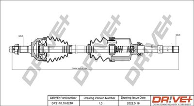 Приводной вал Dr!ve+ DP2110.10.0210