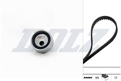 Комплект ремня ГРМ DOLZ SKD001