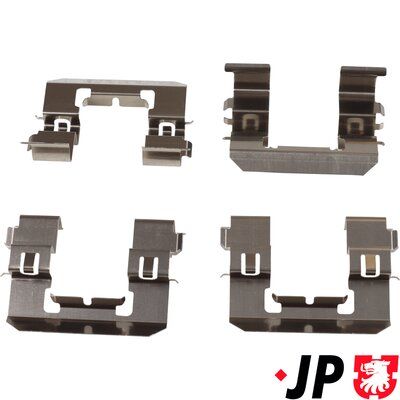 Комплектующие, колодки дискового тормоза JP GROUP 4664001310