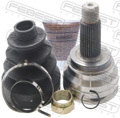 Šarnīru komplekts, Piedziņas vārpsta FEBEST 1910-E70