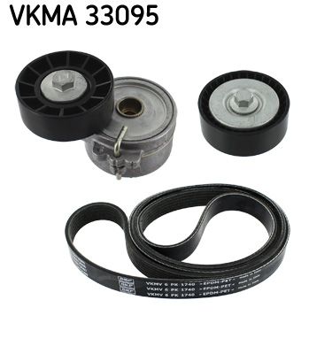 Поликлиновой ременный комплект SKF VKMA 33095