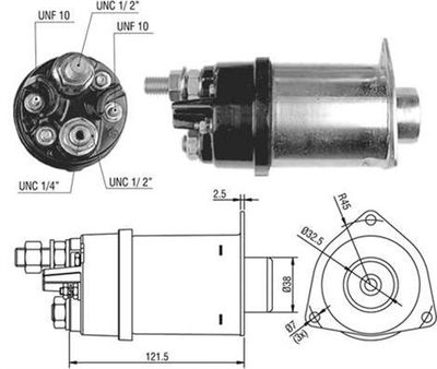 Ievilcējrelejs, Starteris MAGNETI MARELLI 940113050039