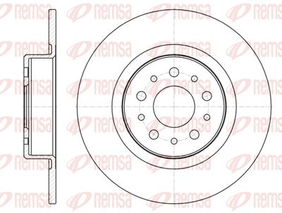 Bremžu diski REMSA 6968.00