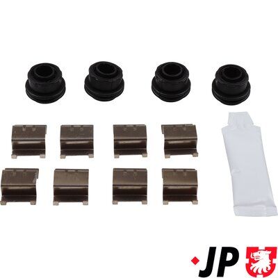 Комплектующие, колодки дискового тормоза JP GROUP 4164002710
