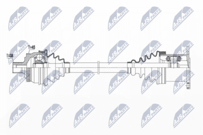 Приводной вал NTY NPW-AU-019