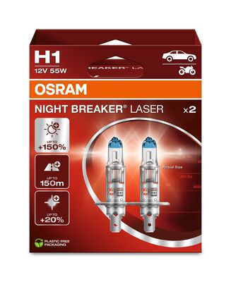 Kvēlspuldze, Tālās gaismas lukturis ams-OSRAM 64150NL-2HB