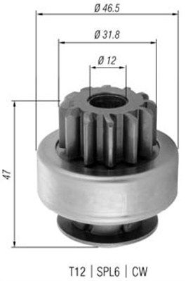 Zobrats, Starteris MAGNETI MARELLI 940113020381