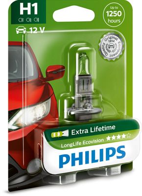 Лампа накаливания, фара дальнего света PHILIPS 12258LLECOB1