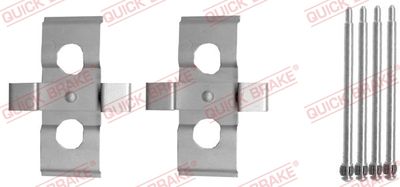 Piederumu komplekts, Disku bremžu uzlikas QUICK BRAKE 109-1635