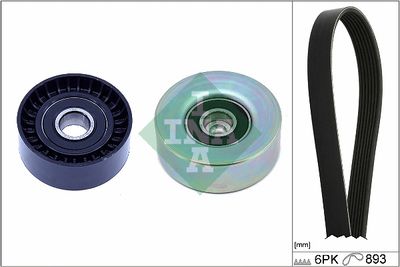 Поликлиновой ременный комплект Schaeffler INA 529 0532 10