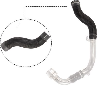 Трубка нагнетаемого воздуха GATES 09-0523