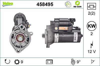 Starteris VALEO 458495