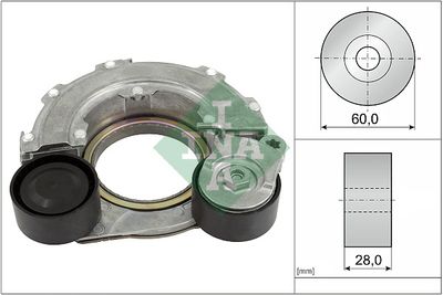 Siksnas spriegotājs, Ķīļsiksna Schaeffler INA 534 0796 10