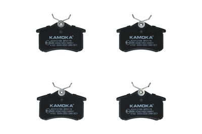 Комплект тормозных колодок, дисковый тормоз KAMOKA JQ1012166