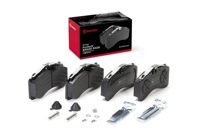 Bremžu uzliku kompl., Disku bremzes BREMBO P A2 301S