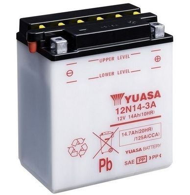 YUASA 12N143A Startera akumulatoru baterija
