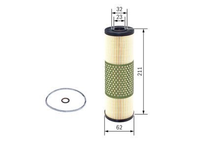 Eļļas filtrs BOSCH 1457429153