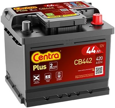 Стартерная аккумуляторная батарея CENTRA CB442
