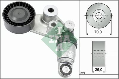 Siksnas spriegotājs, Ķīļsiksna Schaeffler INA 534 0297 10