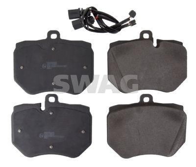 Bremžu uzliku kompl., Disku bremzes SWAG 30 11 6025