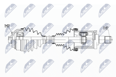 Приводной вал NTY NPW-BM-055