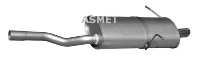 Глушитель выхлопных газов конечный ASMET 12.026