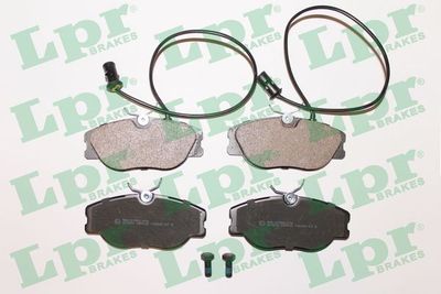 Bremžu uzliku kompl., Disku bremzes LPR 05P032
