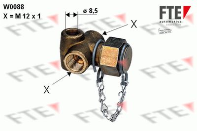 Pārbaudes pieslēgums, Cauruļvadi FTE 9910800