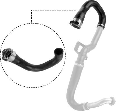 Pūtes sistēmas gaisa caurule GATES 09-0678