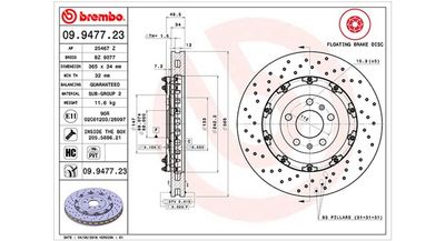 Bremžu diski MAGNETI MARELLI 360406128803