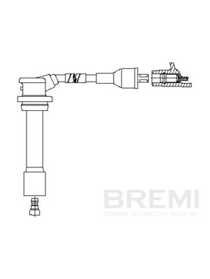 Augstsprieguma vads BREMI 6A66E40