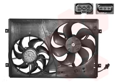 Ventilators, Motora dzesēšanas sistēma VAN WEZEL 5827749