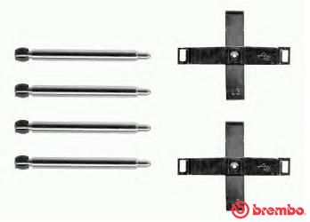 Piederumu komplekts, Disku bremžu uzlikas BREMBO A 02 296