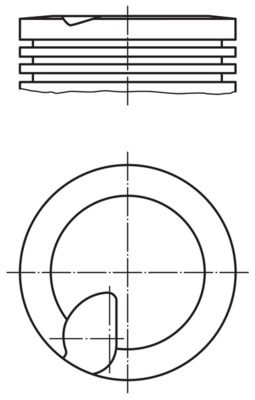 Поршень MAHLE 038 41 00