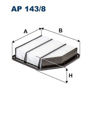 FILTRON AP1438 Gaisa filtrs