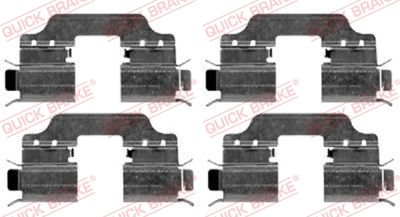 Piederumu komplekts, Disku bremžu uzlikas QUICK BRAKE 109-1653